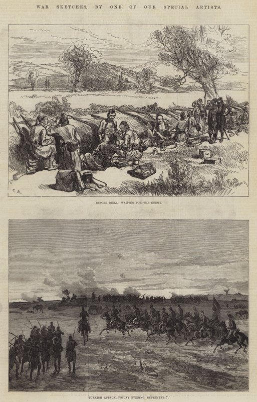 Szkice wojenne autorstwa Sir John Charles Robinson
