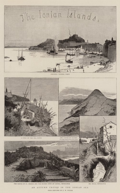 Wyspy Jońskie autorstwa Charles William Wyllie