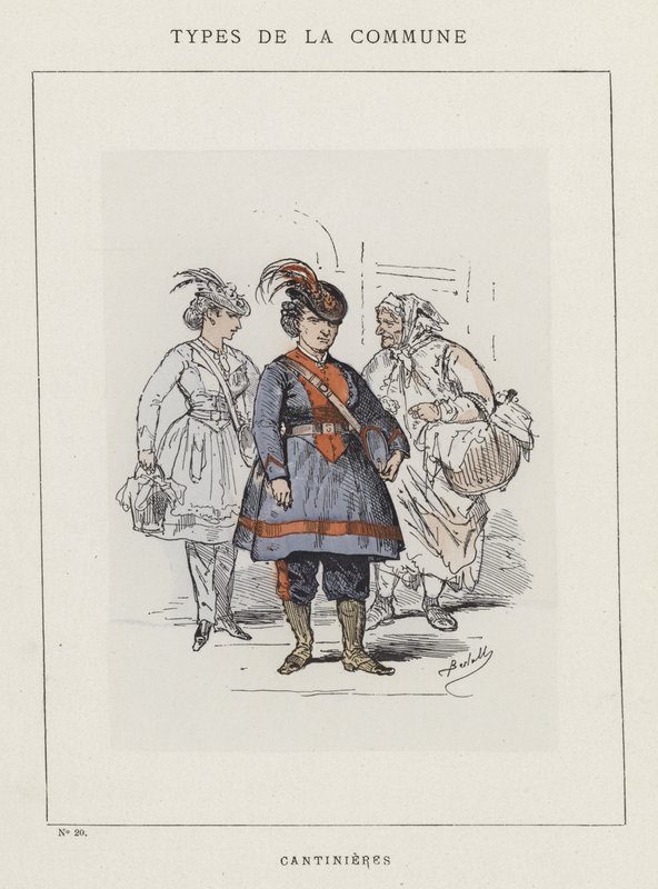 Cantinieres autorstwa Charles Albert d Arnoux Bertall
