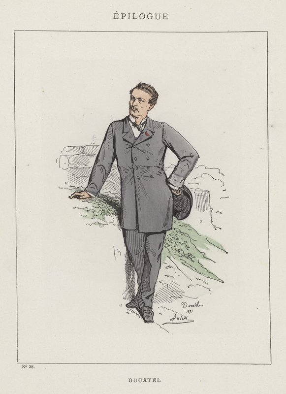 Dukatel autorstwa Charles Albert d Arnoux Bertall