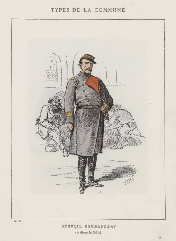Dowódca Generalny, Obywatel La Cecilia autorstwa Charles Albert d Arnoux Bertall