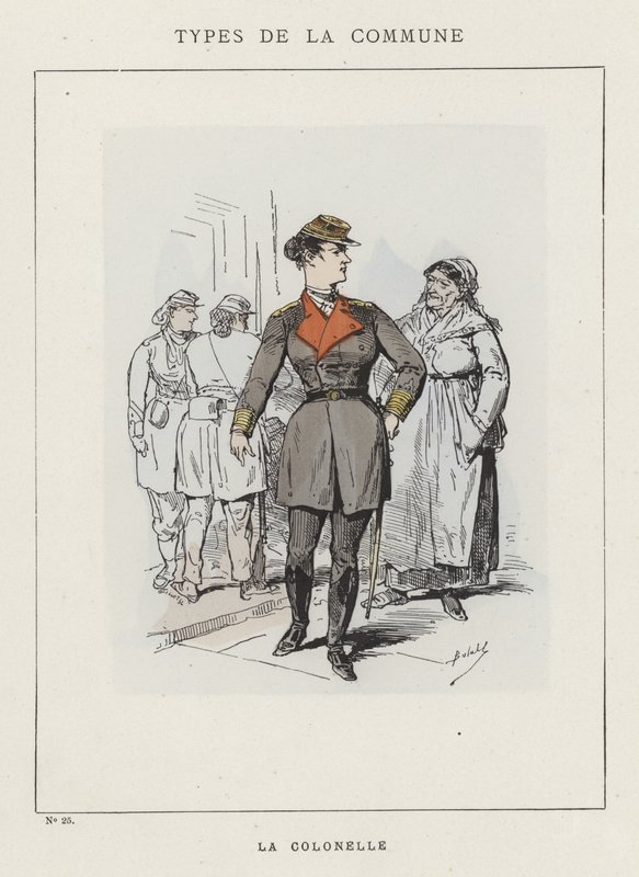 La Colonelle autorstwa Charles Albert d Arnoux Bertall