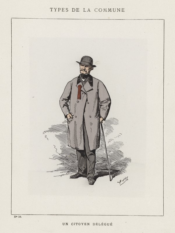 Delegat obywatelski autorstwa Charles Albert d Arnoux Bertall