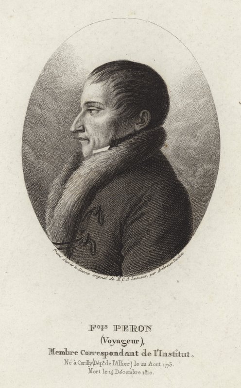 Francois Peron autorstwa Charles Alexandre Lesueur