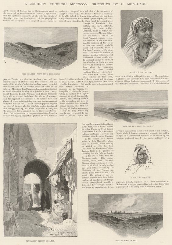 Podróż przez Maroko autorstwa Charles Auguste Loye