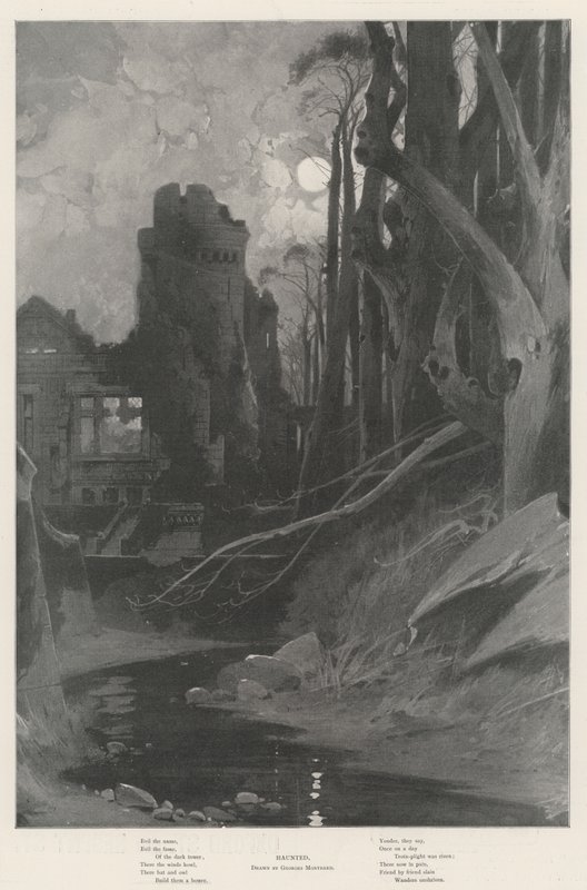Nawiedzany autorstwa Charles Auguste Loye