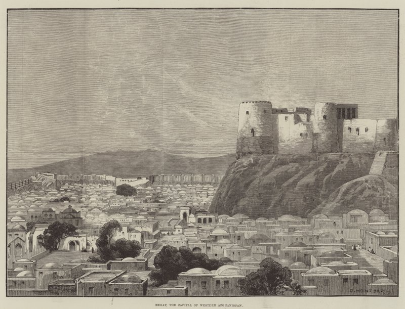 Herat, stolica zachodniego Afganistanu autorstwa Charles Auguste Loye