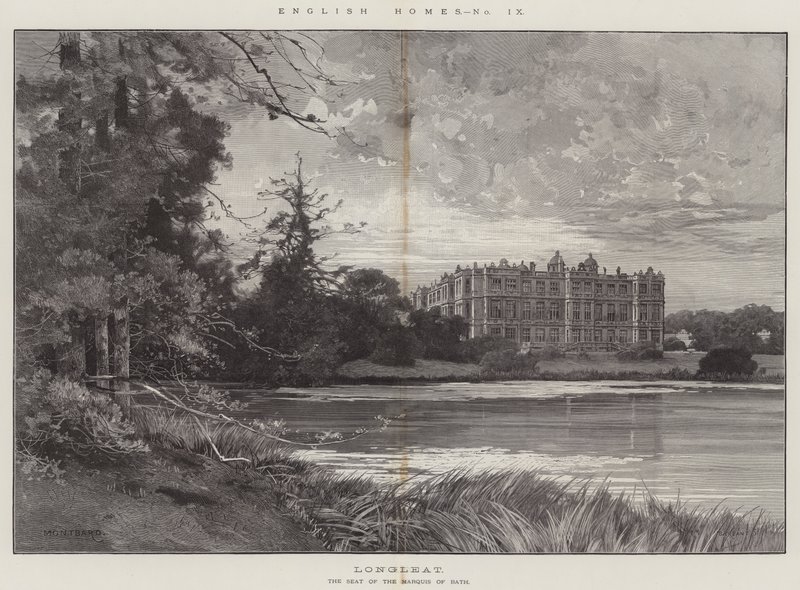 Longleat autorstwa Charles Auguste Loye