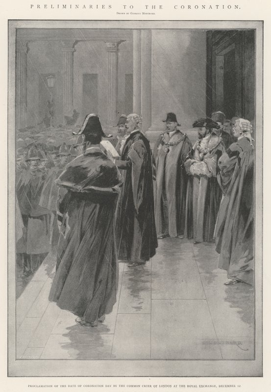 Przygotowania do koronacji autorstwa Charles Auguste Loye