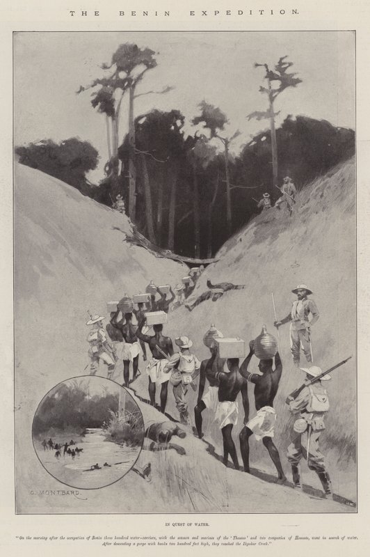 Wyprawa na Benin autorstwa Charles Auguste Loye