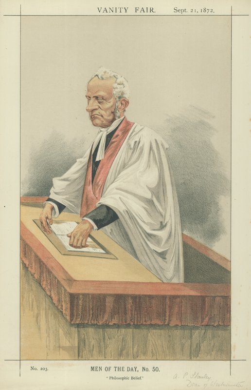 Bardzo wielebny Arthur Penrhyn Stanley, dziekan Westminster autorstwa Charles Auguste Loye