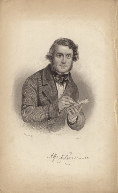 Alfred Crowquill, pseudonim Alfred Henry Forrester autorstwa Charles Baugniet