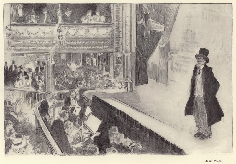 W pawilonie autorstwa Charles Dana Gibson