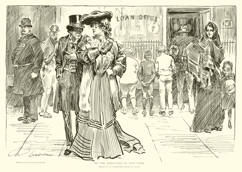 Ludzie na co dzień autorstwa Charles Dana Gibson