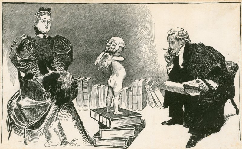 Wyciąg z testamentu autorstwa Charles Dana Gibson