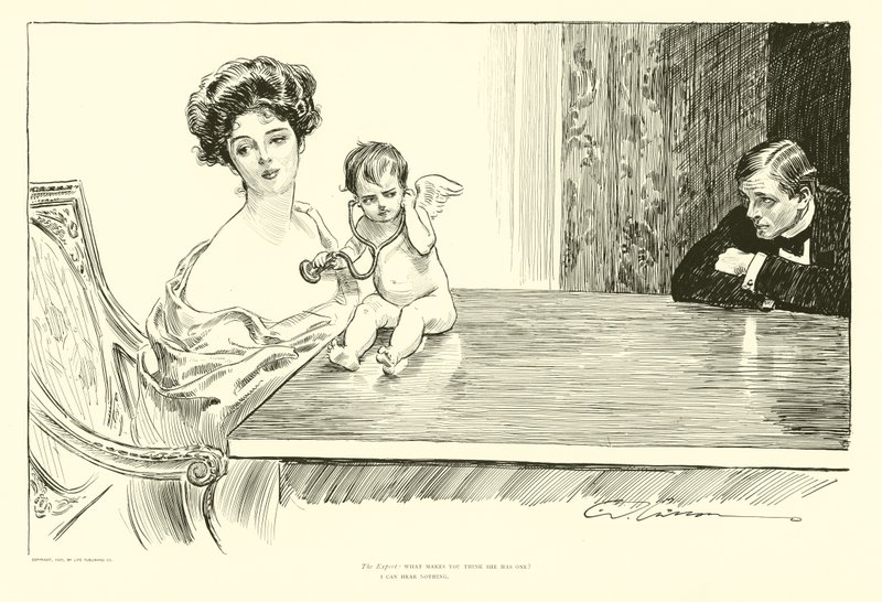 nic nie słyszę autorstwa Charles Dana Gibson