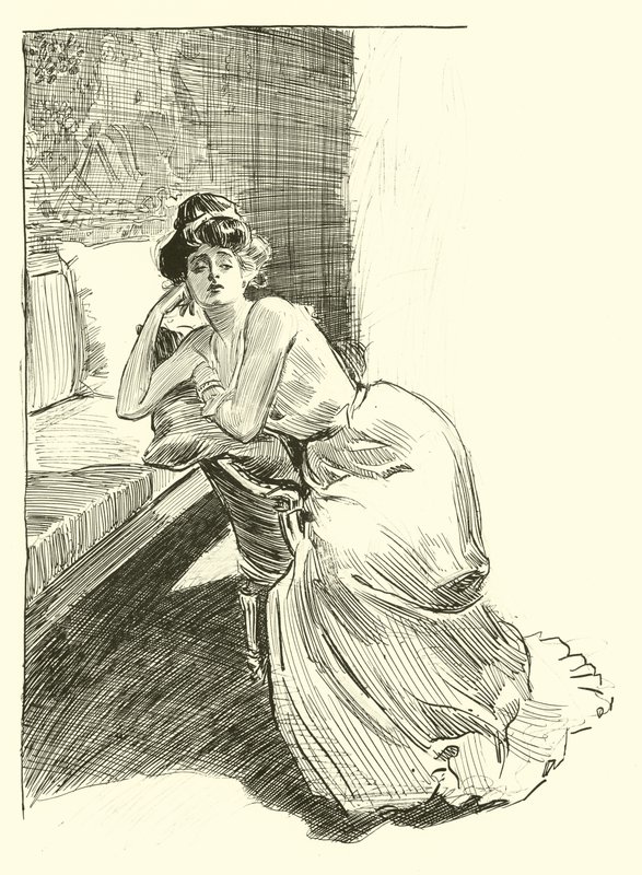 Ilustracja do drabiny społecznej autorstwa Charles Dana Gibson