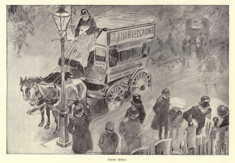 Zewnątrz Morleys autorstwa Charles Dana Gibson