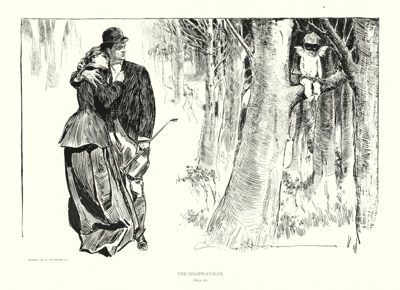 The Highwayman (litografia) autorstwa Charles Dana Gibson