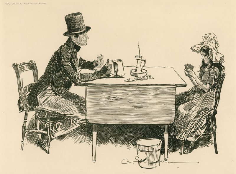 Tom Pinch i jego siostra autorstwa Charles Dana Gibson