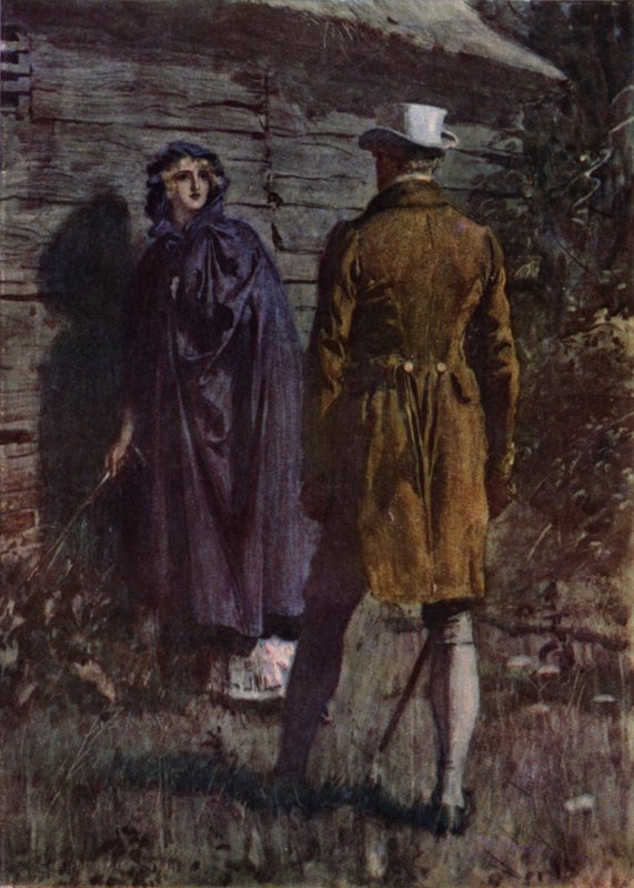 Ilustracja do The Amateur Gentleman autorstwa Jeffery Farnol (kolor lito) autorstwa Charles Edmund (after) Brock