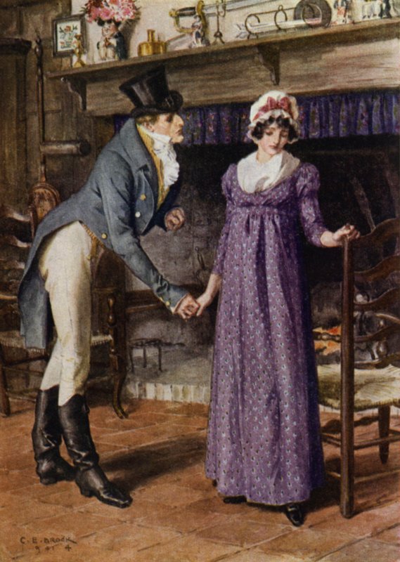 Ilustracja do The Amateur Gentleman autorstwa Jeffery