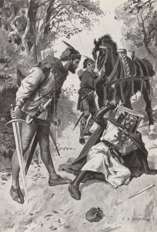 Robin Hood (lito) autorstwa Charles Edmund (after) Brock