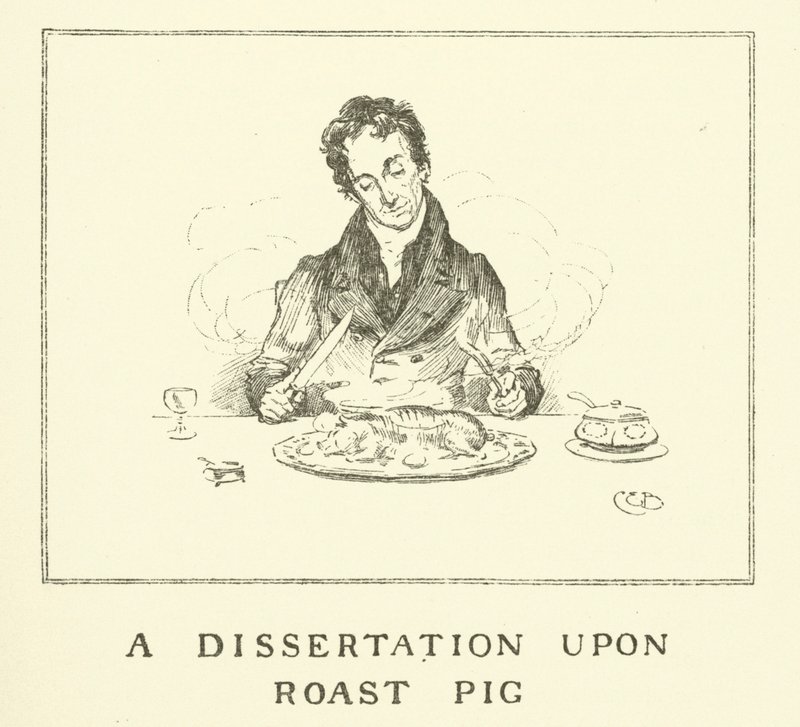 Ilustracja do The Essays of Elia autorstwa Charlesa Lamba (grafika) autorstwa Charles Edmund Brock