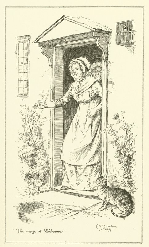 Ilustracja do The Essays of Elia autorstwa Charlesa Lamba (grafika) autorstwa Charles Edmund Brock