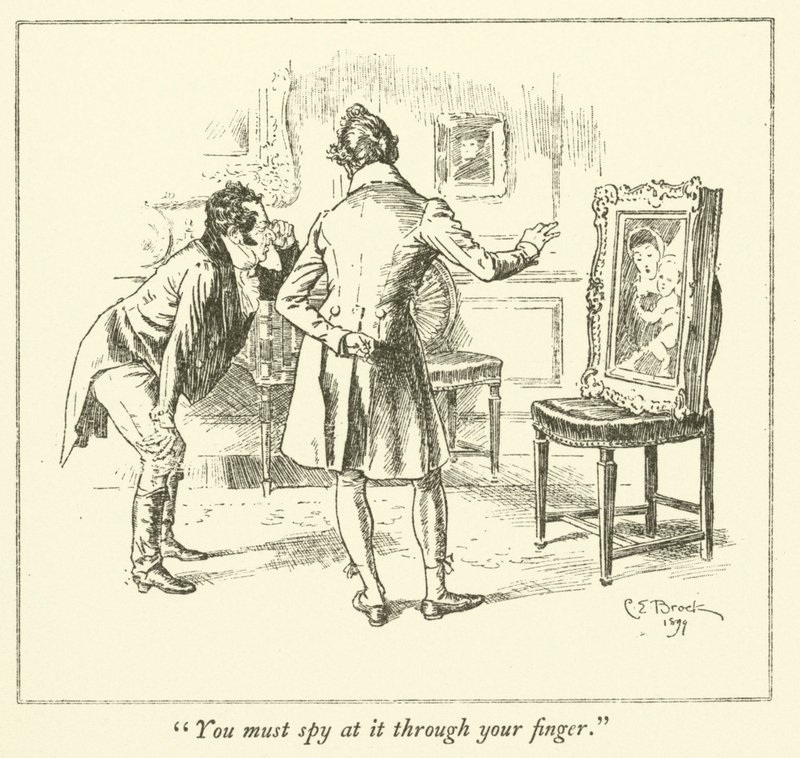 Ilustracja do The Essays of Elia autorstwa Charlesa Lamba (grafika) autorstwa Charles Edmund Brock