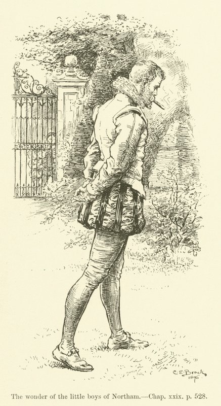 Ilustracja do Westward Ho! autorstwa Charlesa Kingsleya (grafika) autorstwa Charles Edmund Brock
