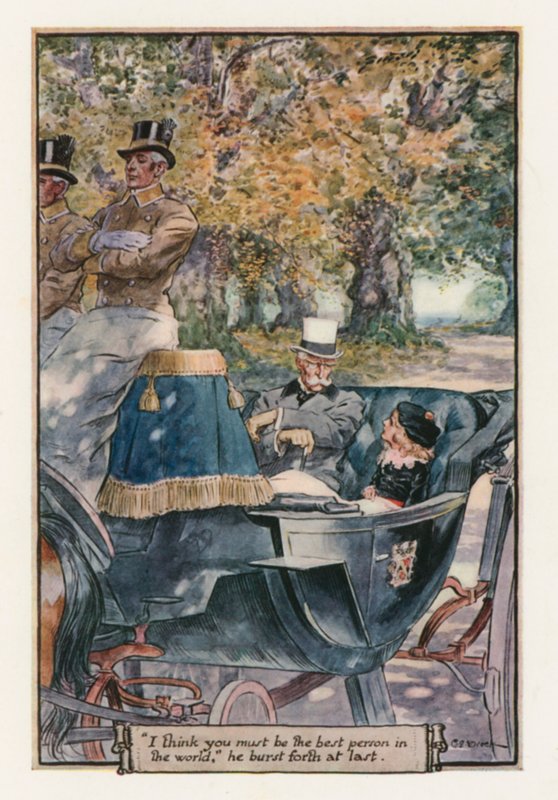 Mały Lord Fauntleroy autorstwa Frances Hodgson Burnett autorstwa Charles Edmund Brock