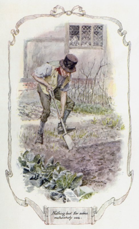 Tylko dla trzeźwej melancholii (kolor lito) autorstwa Charles Edmund Brock