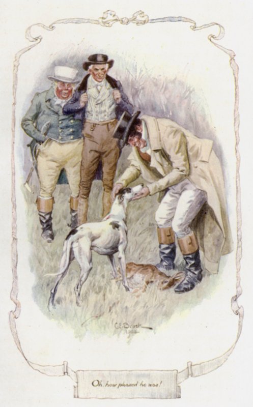 Oh! jaki był zadowolony (kolor lito) autorstwa Charles Edmund Brock