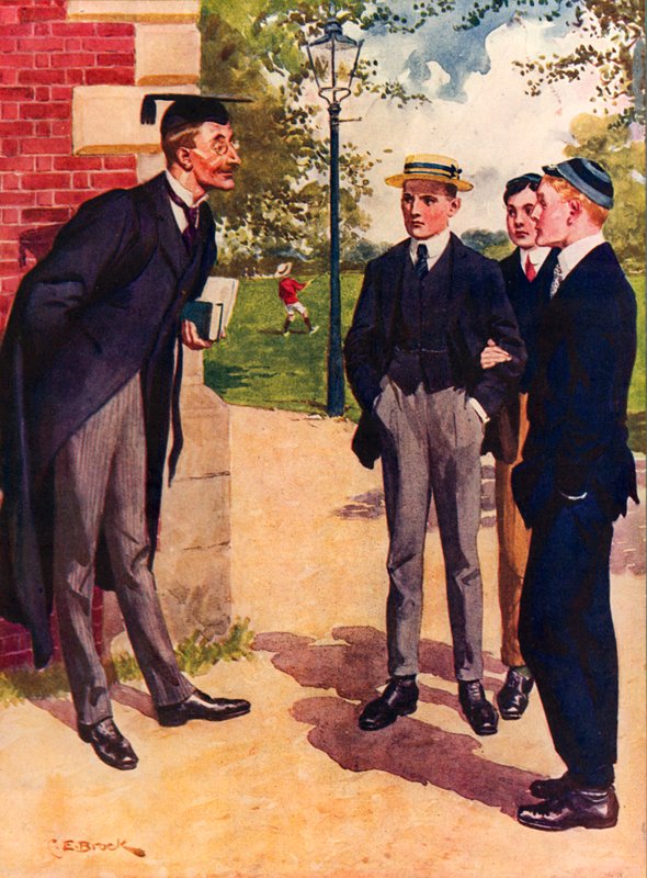 Życie szkoły publicznej autorstwa Charles Edmund Brock