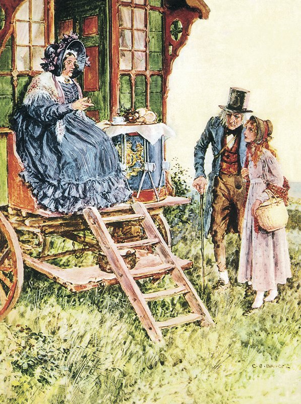 Poszukiwanie uciekinierów autorstwa Charles Edmund Brock