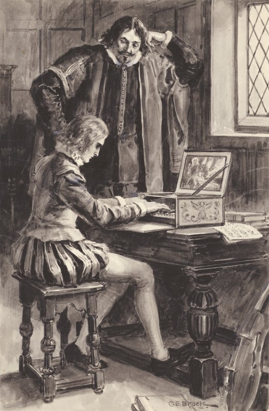 Thomas Tallis i William Byrd autorstwa Charles Edmund Brock