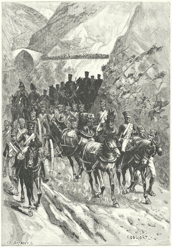 Rekolekcje Masseny do Ciudad Rodrigo autorstwa Charles Edouard Delort