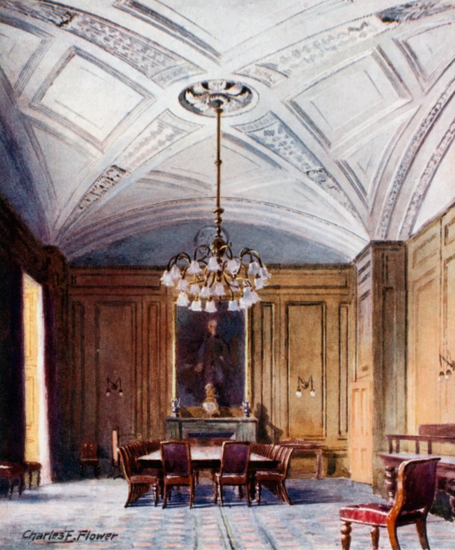 Reprezentacyjna Jadalnia, Downing Street 10 autorstwa Charles Edwin Flower