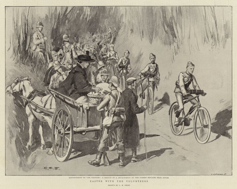 Wielkanoc z Wolontariuszami autorstwa Charles Edwin Fripp