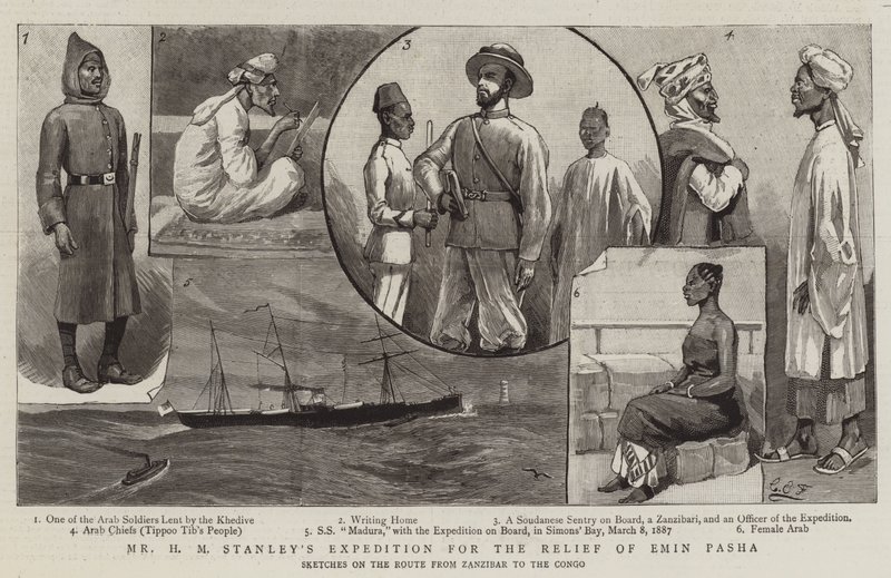 Wyprawa pana H. M. Stanleya na pomoc Eminowi Paszy autorstwa Charles Edwin Fripp