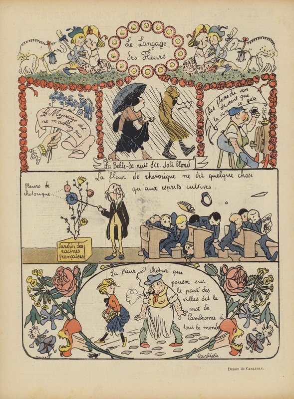 Ilustracja do Le Rire autorstwa Charles Emile Egli