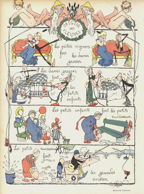 Ilustracja do Le Rire autorstwa Charles Emile Egli