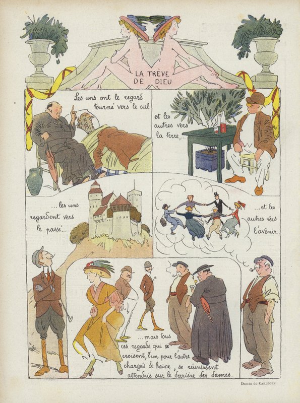 Ilustracja do Le Rire autorstwa Charles Emile Egli