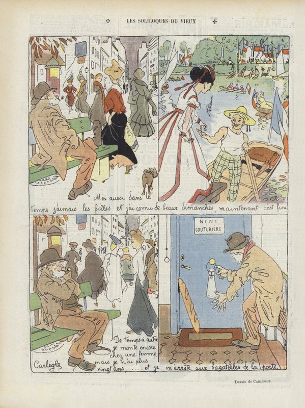 Ilustracja do Le Rire autorstwa Charles Emile Egli