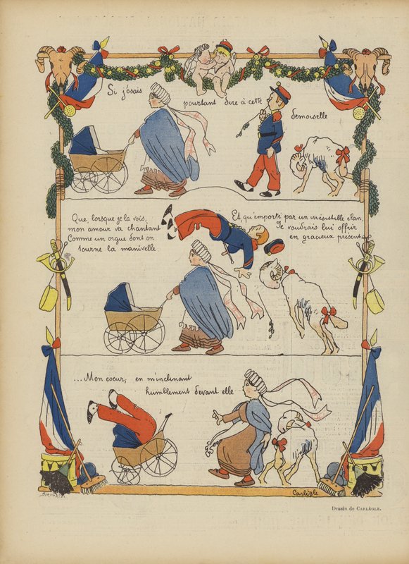 Ilustracja do Le Rire autorstwa Charles Emile Egli