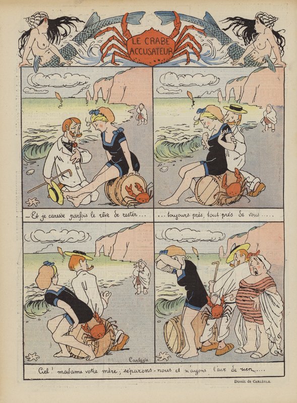 Ilustracja do Le Rire autorstwa Charles Emile Egli