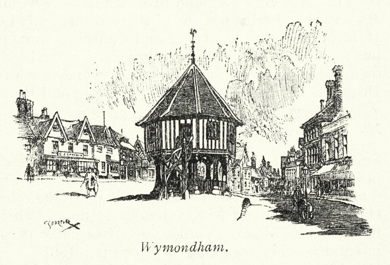 Wymondham (litografia) autorstwa Charles George Harper