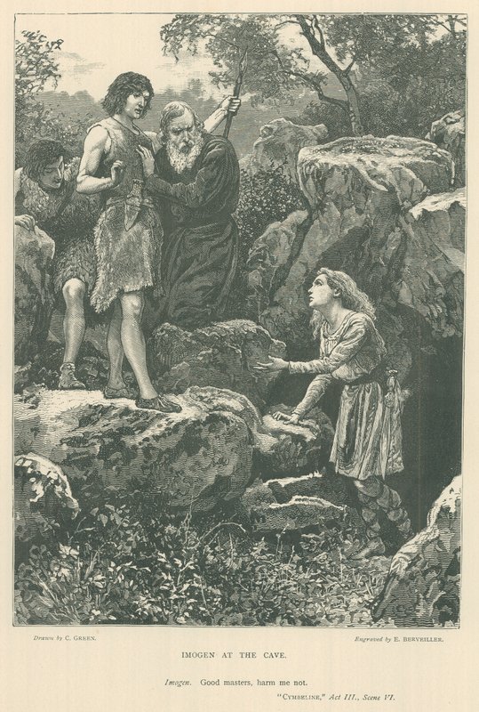 Ilustracja do Cymbeliny autorstwa Charles Green