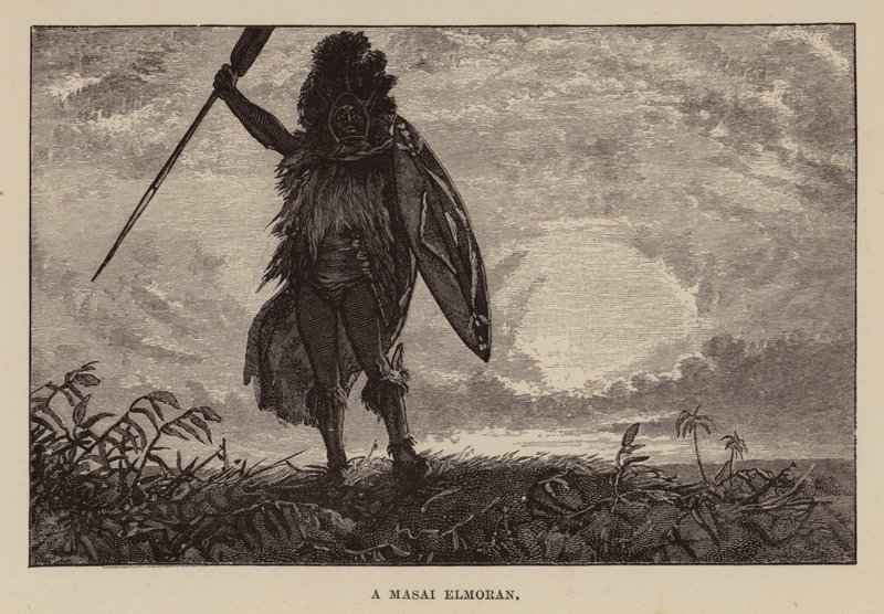 Ilustracja do Allana Quatermaina autorstwa H Ridera Haggarda (grafika) autorstwa Charles Henry Malcolm Kerr
